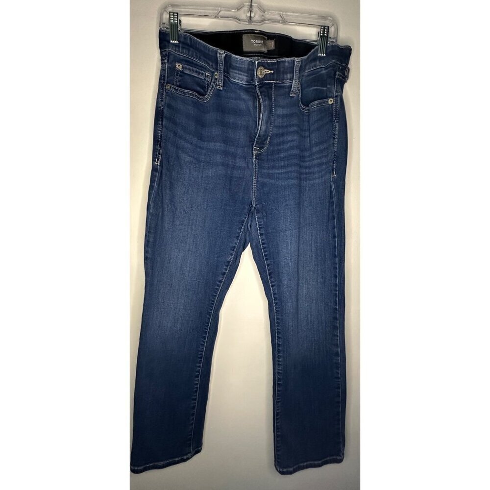 Torrid Feel the Fit Jeans Stretch Waistband Soft Jegging 14 Curve Loungecore - Picture 2 of 5